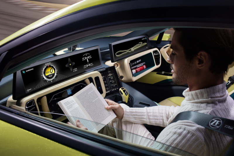 Illustration for article titled The Swiss Wackos At Rinspeed Made A BMW i8 That Drives Itself And Has Its Own Drone